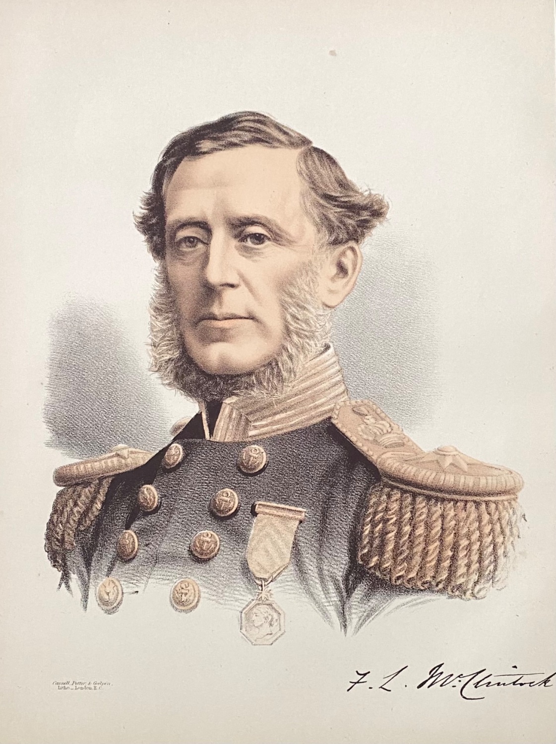 Sir Francis Leopold McCLintock.  1877c.