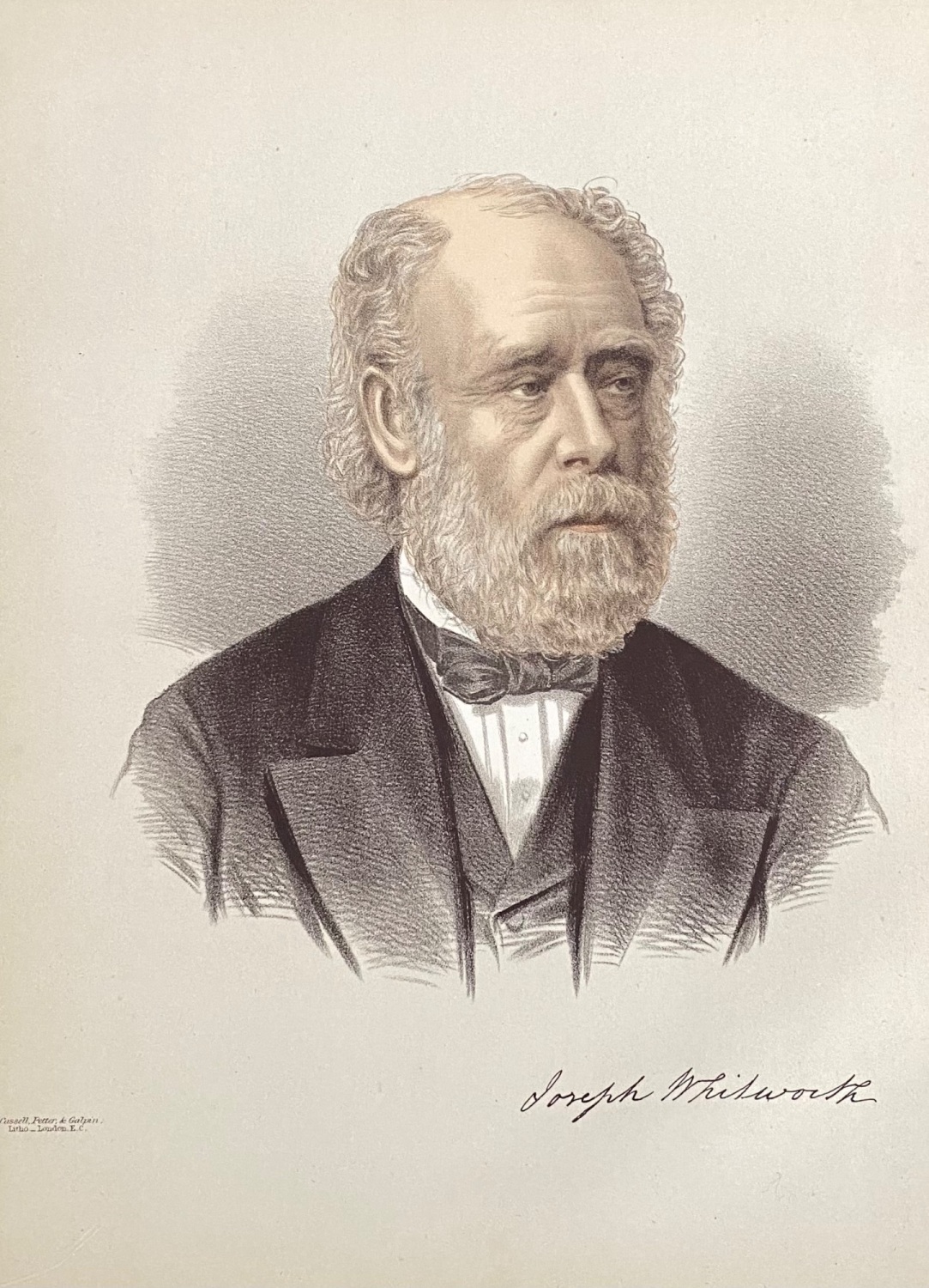 Sir Joseph Whitworth, Bart.  1877.