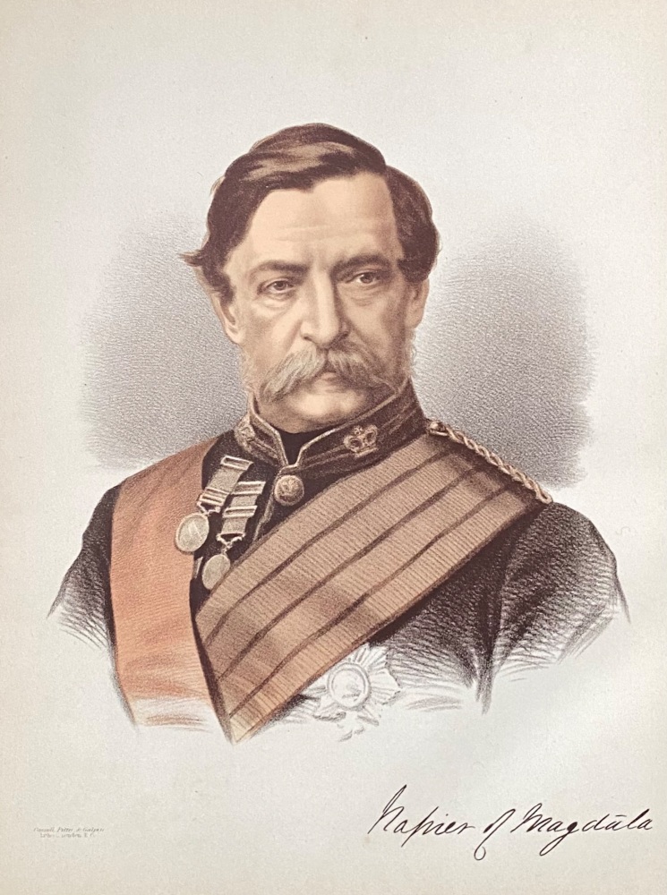 The Right Hon. Lord Napier of Magdala.  1877c.