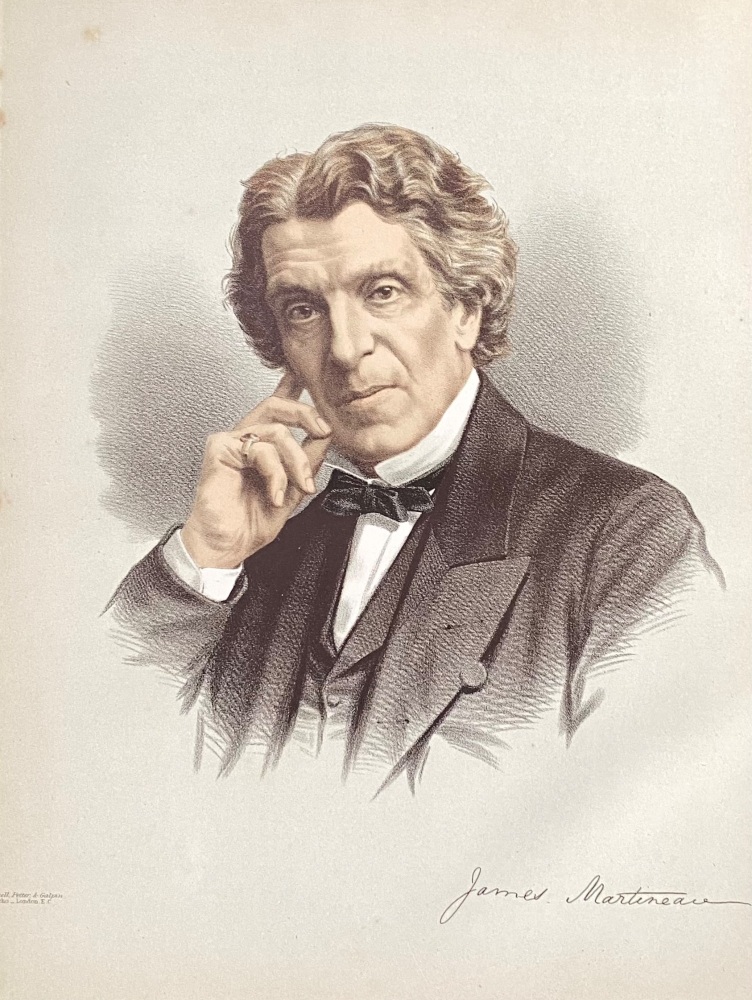 The Rev. James Martineau.  1877c.