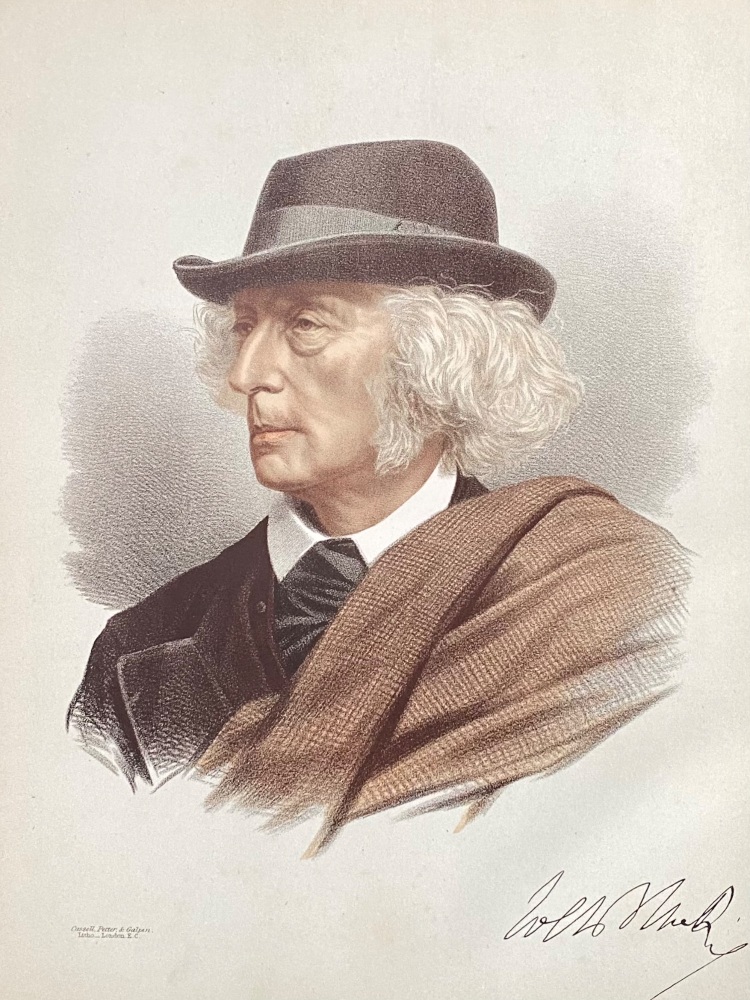 Professor John Stuart Blackie.  1877c.