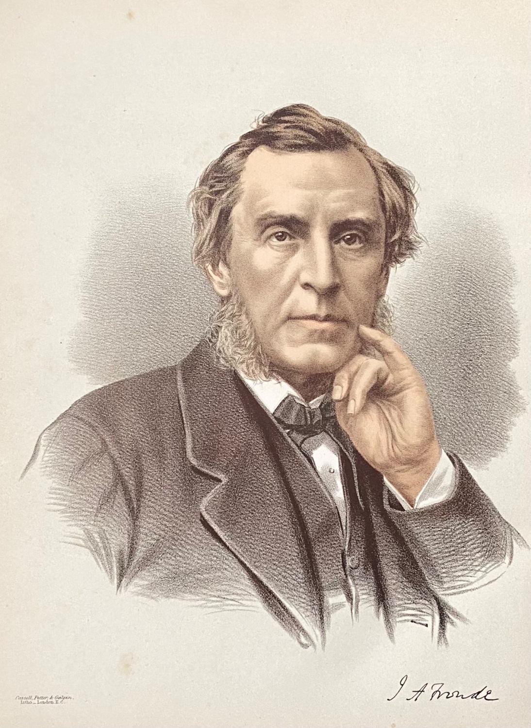 James Anthony Froude.  1877c.