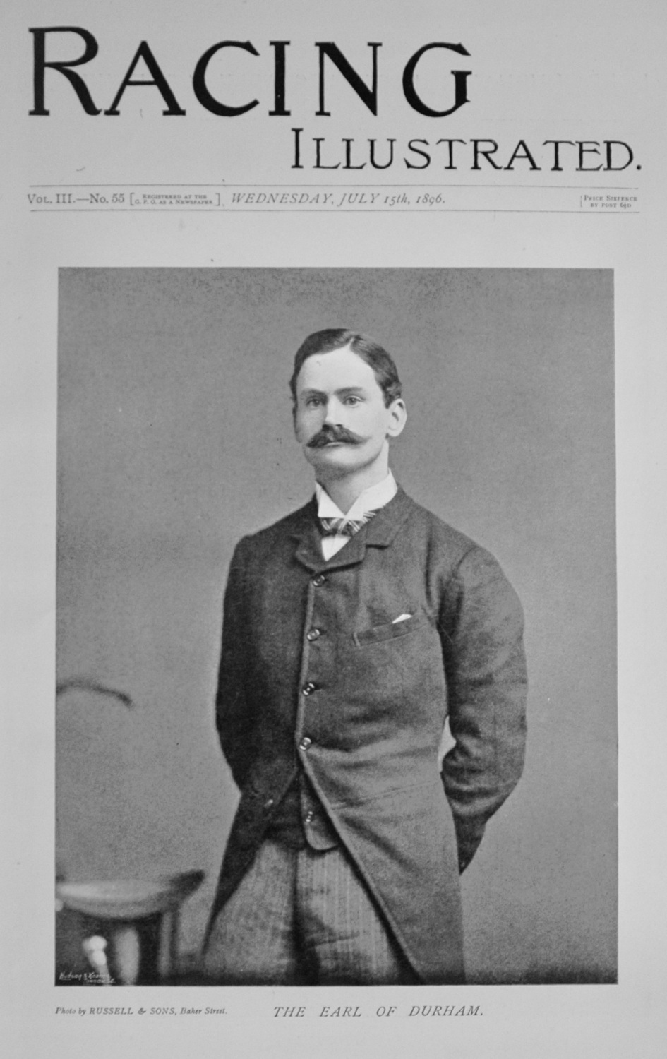 Racing Illustrated - July 15, 1896