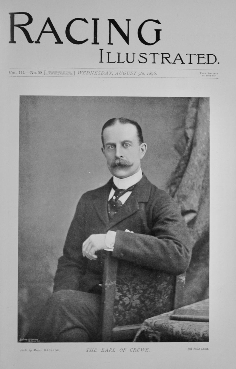 Racing Illustrated - August 5, 1896