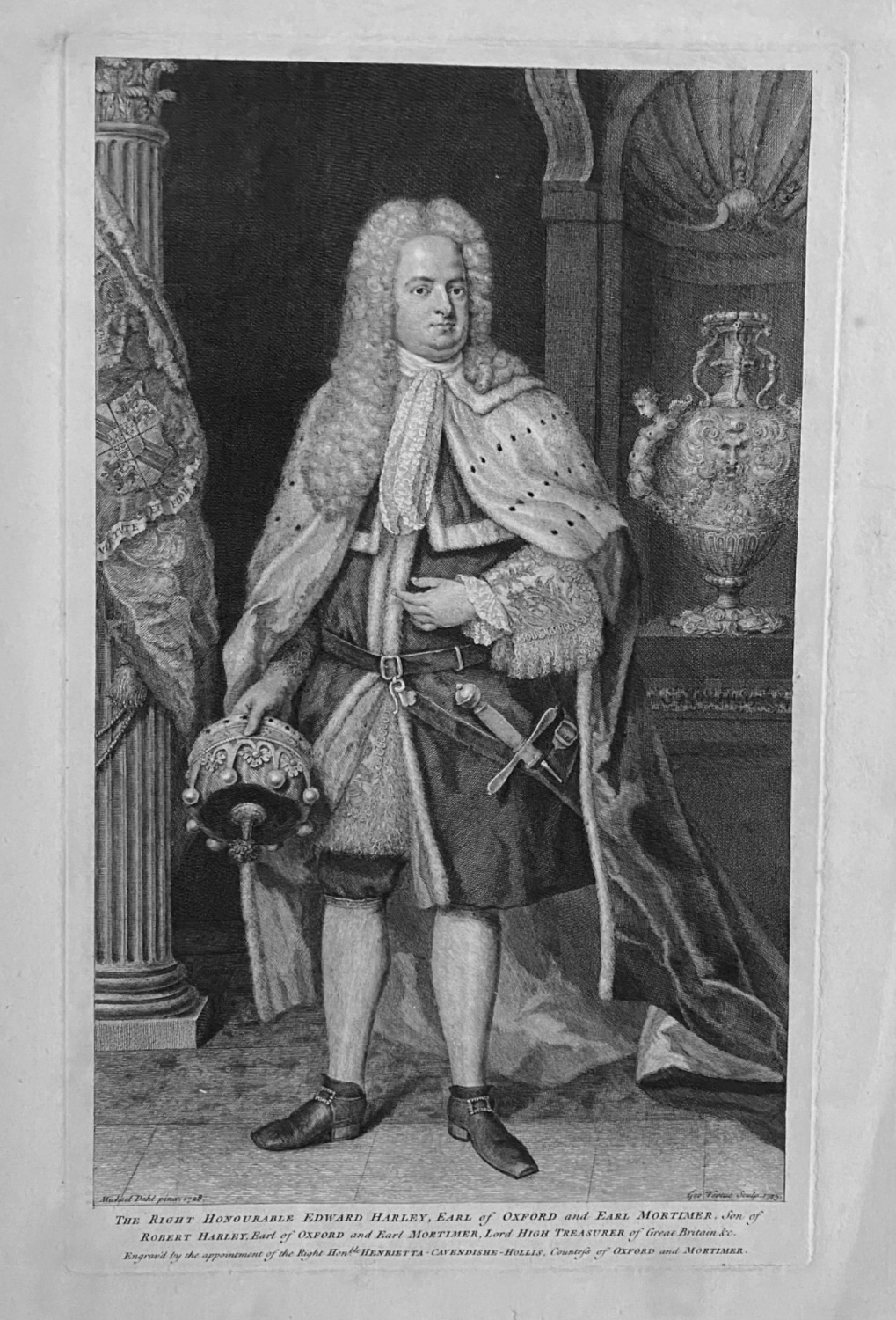 The Right Honourable Edward Harley, Earl of Oxford and Earl Mortimer, Son o