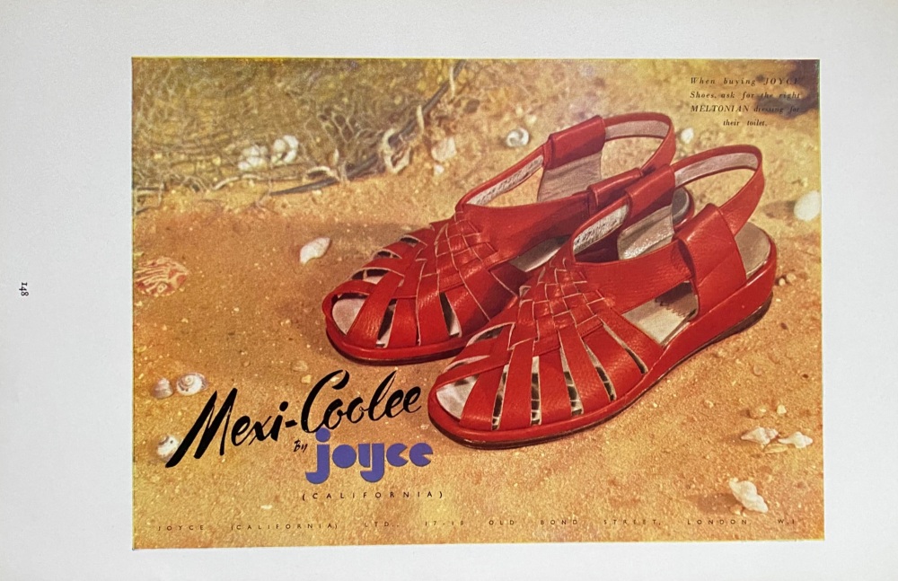 Mexi-Coolee by Joyce.  (Shoes).  1946-7.
