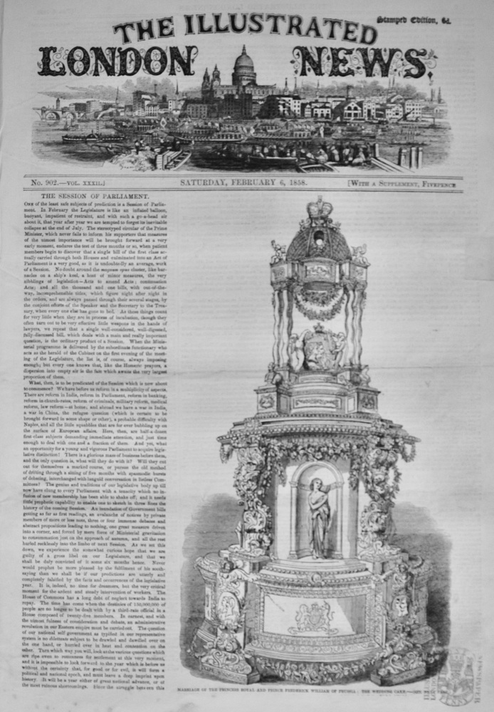 The Illustrated London News - February 6, 1858