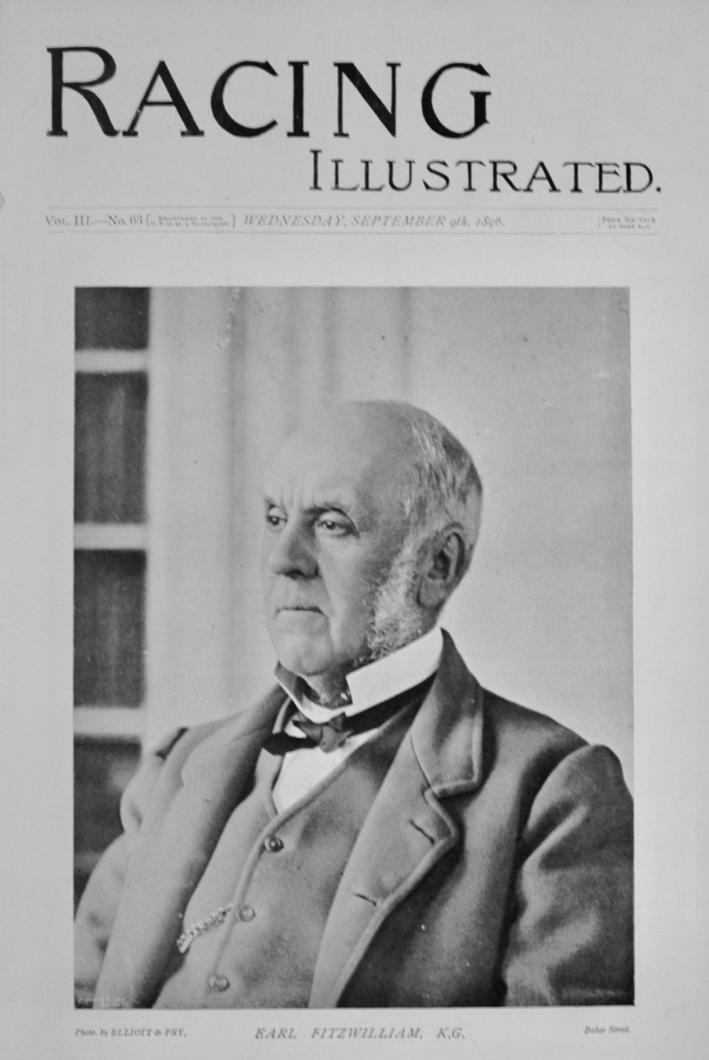 Racing Illustrated - September 9, 1896