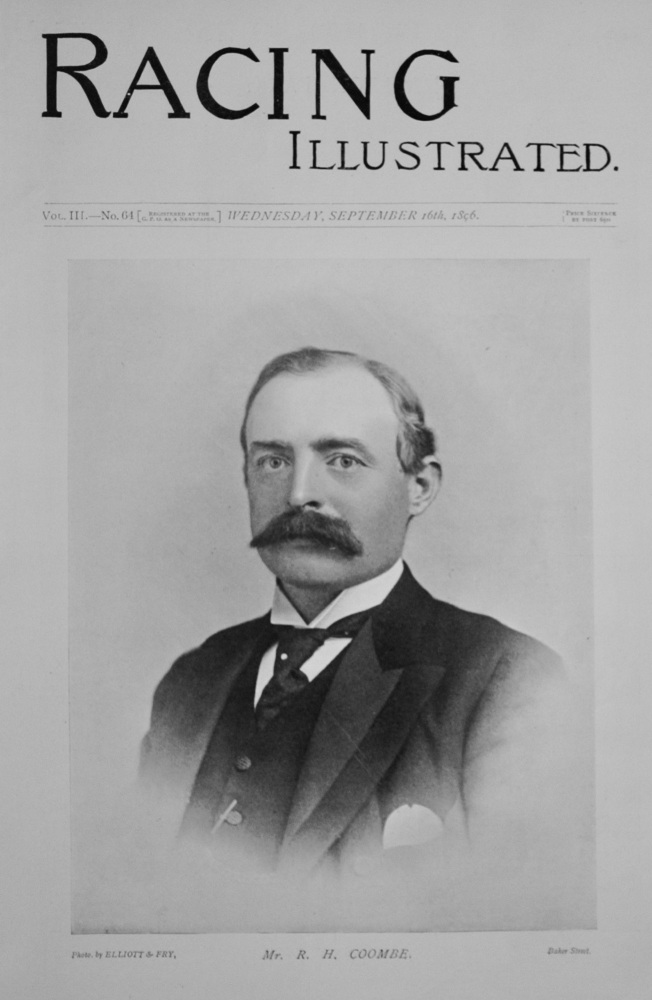 Racing Illustrated - September 16, 1896