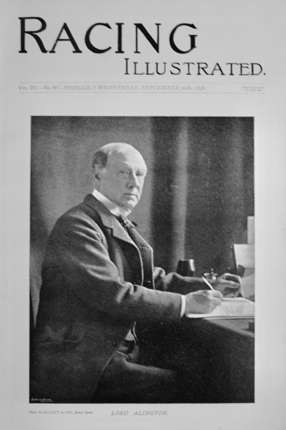 Racing Illustrated - September 30, 1896