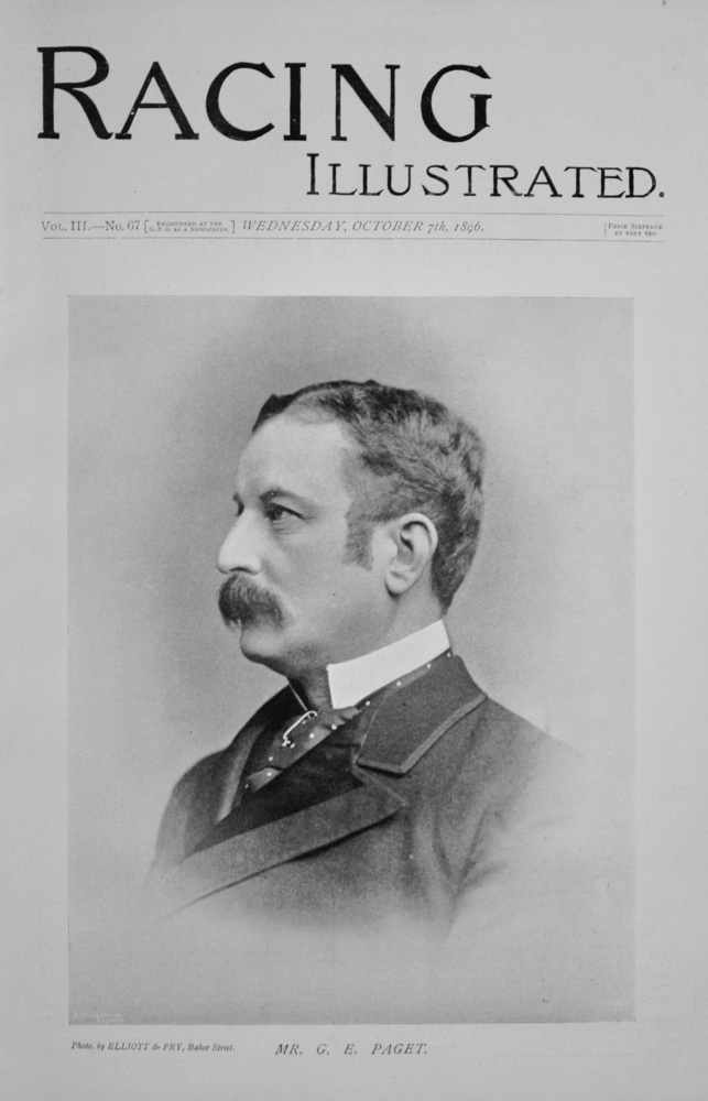 Racing Illustrated - October 7, 1896