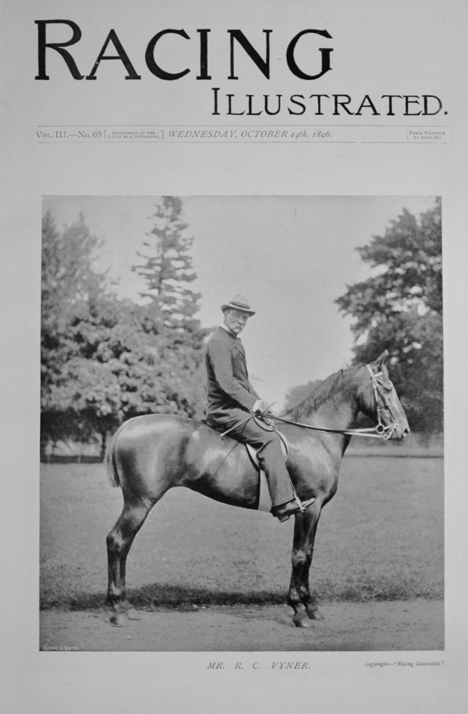 Racing Illustrated - October 14, 1896