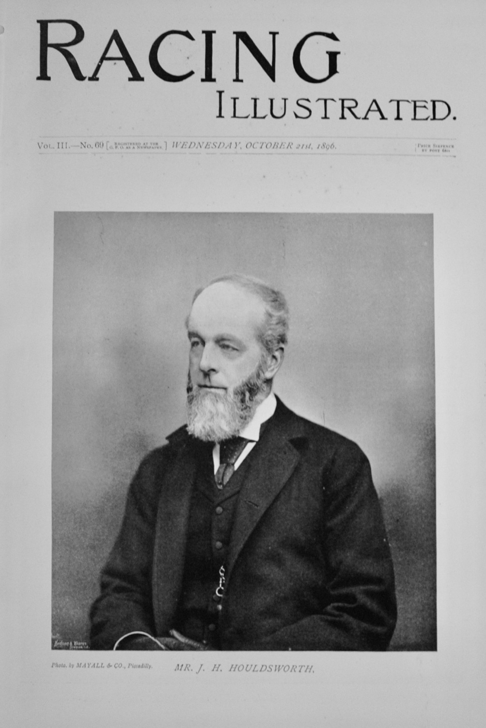 Racing Illustrated - October 21, 1896