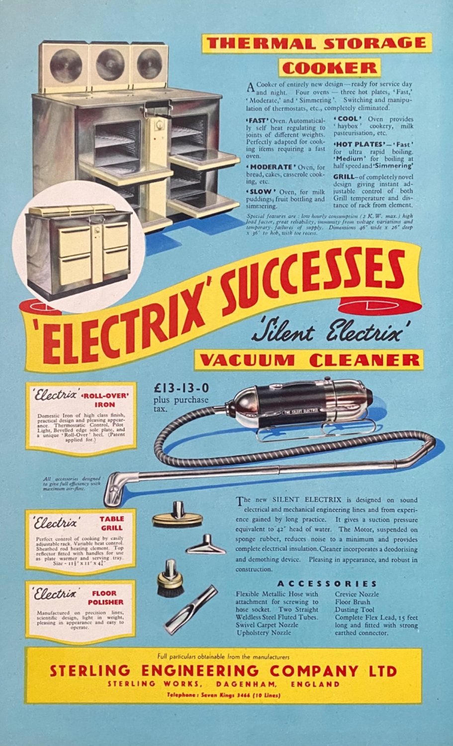 Sterling Engineering Company Ltd.  1946-7.