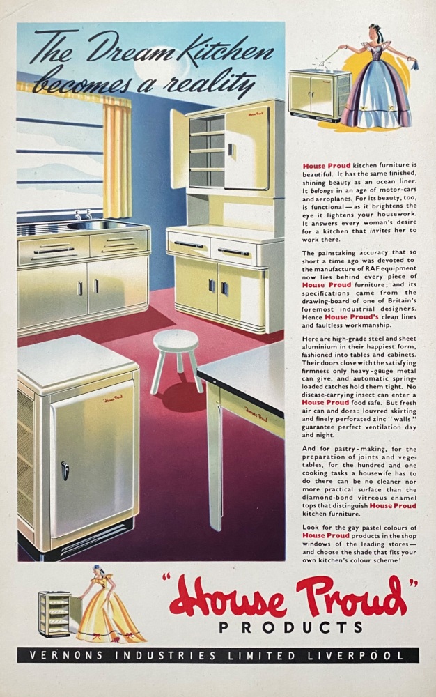 Vernons Industries Limited Liverpool.  1946-7.