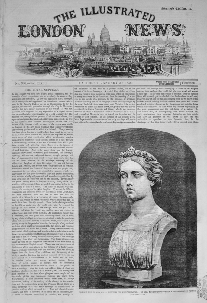 The Illustrated London News - January 30, 1858