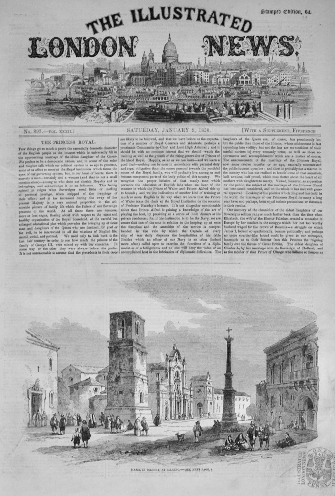 The Illustrated London News - January 9, 1858