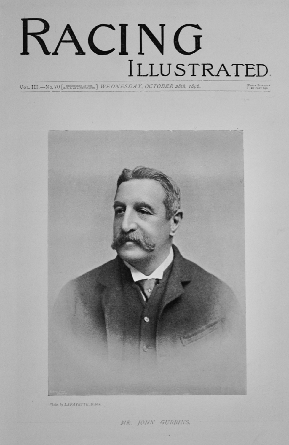 Racing Illustrated - October 28, 1896