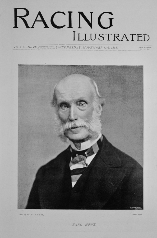 Racing Illustrated - November 11, 1896