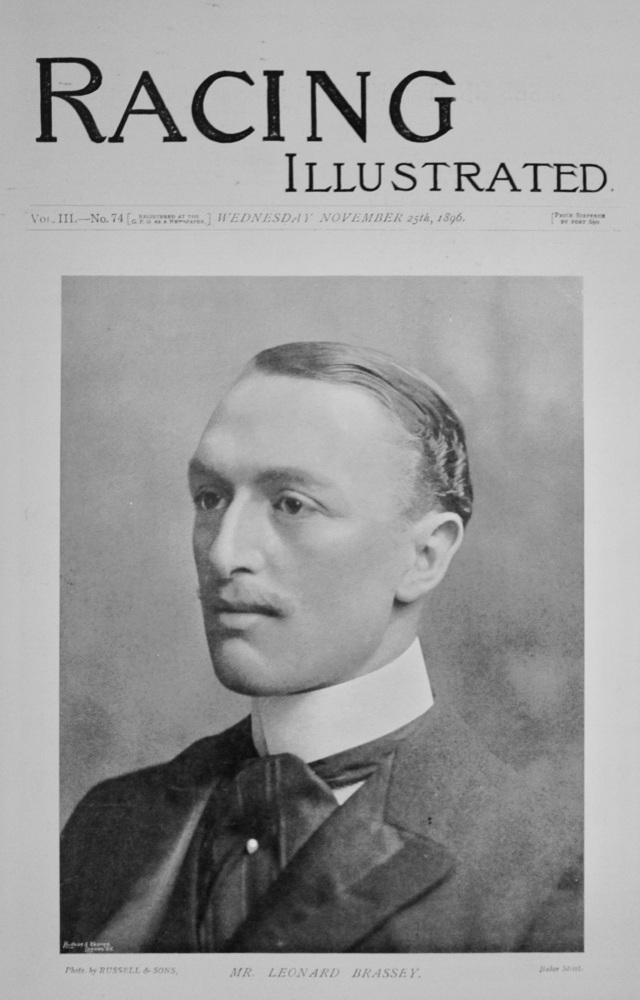 Racing Illustrated - November 25, 1896