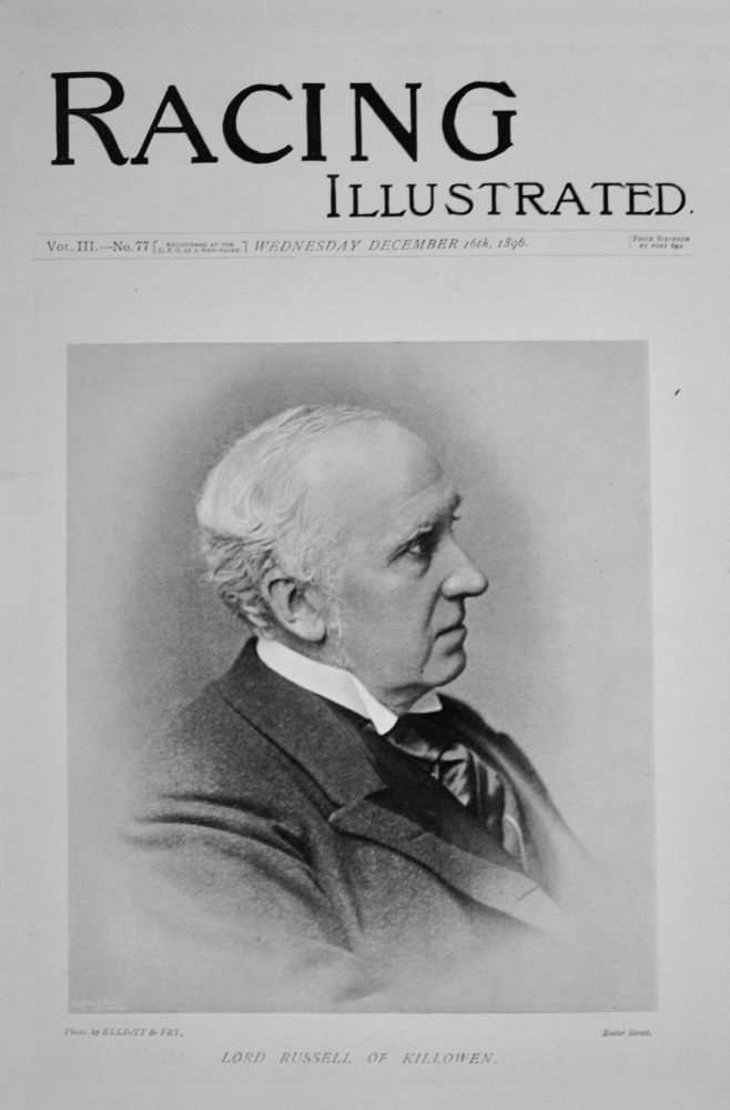 Racing Illustrated - December 16, 1896
