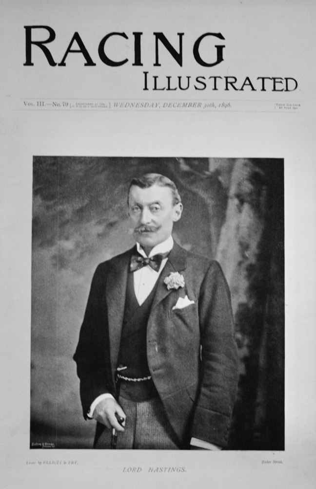 Racing Illustrated - December 30, 1896