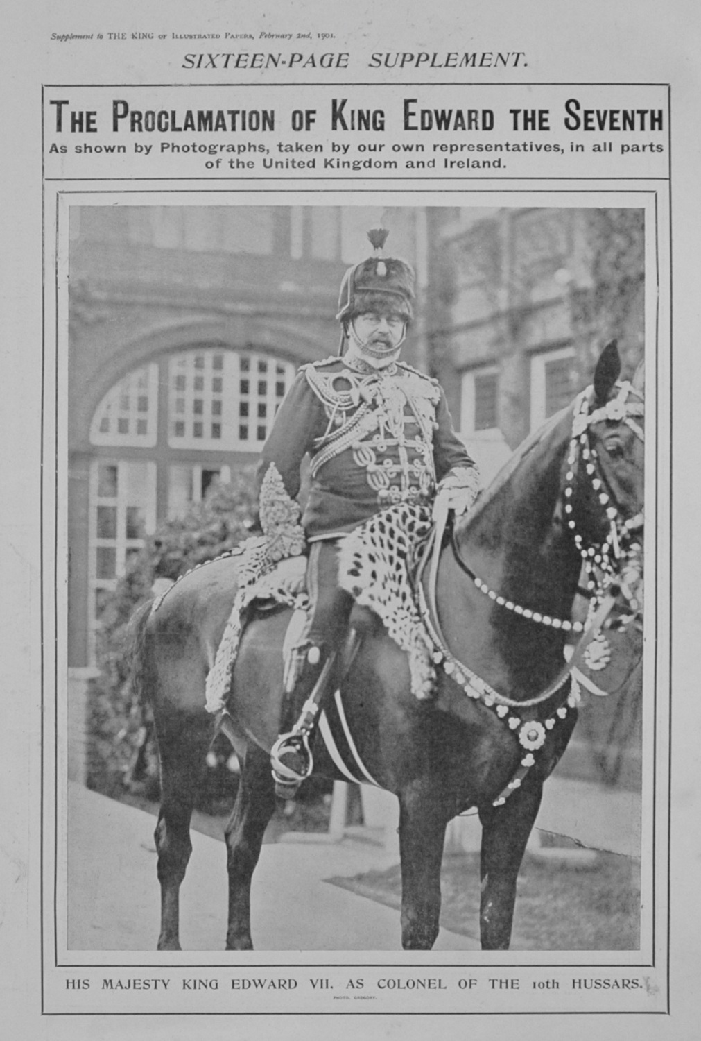 The Proclamation of King Edward the Seventh - 1901