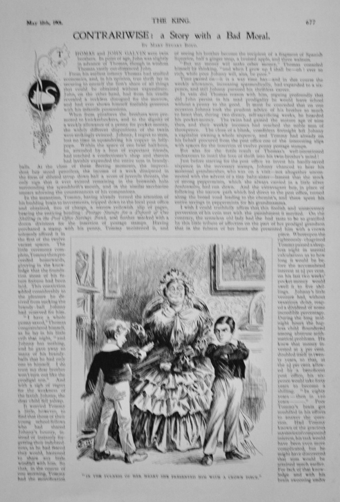 "Contrariwise" - Story - 1901