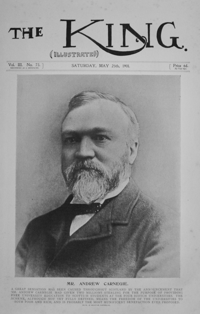 Mr Andrew Carnegie