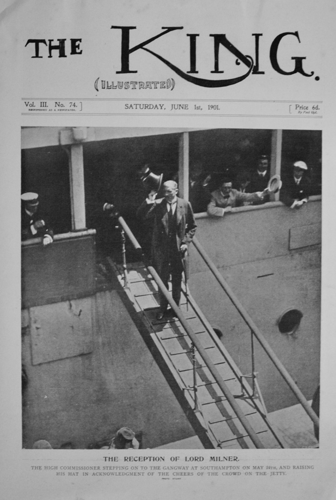 The Reception of Lord Milner - 1901