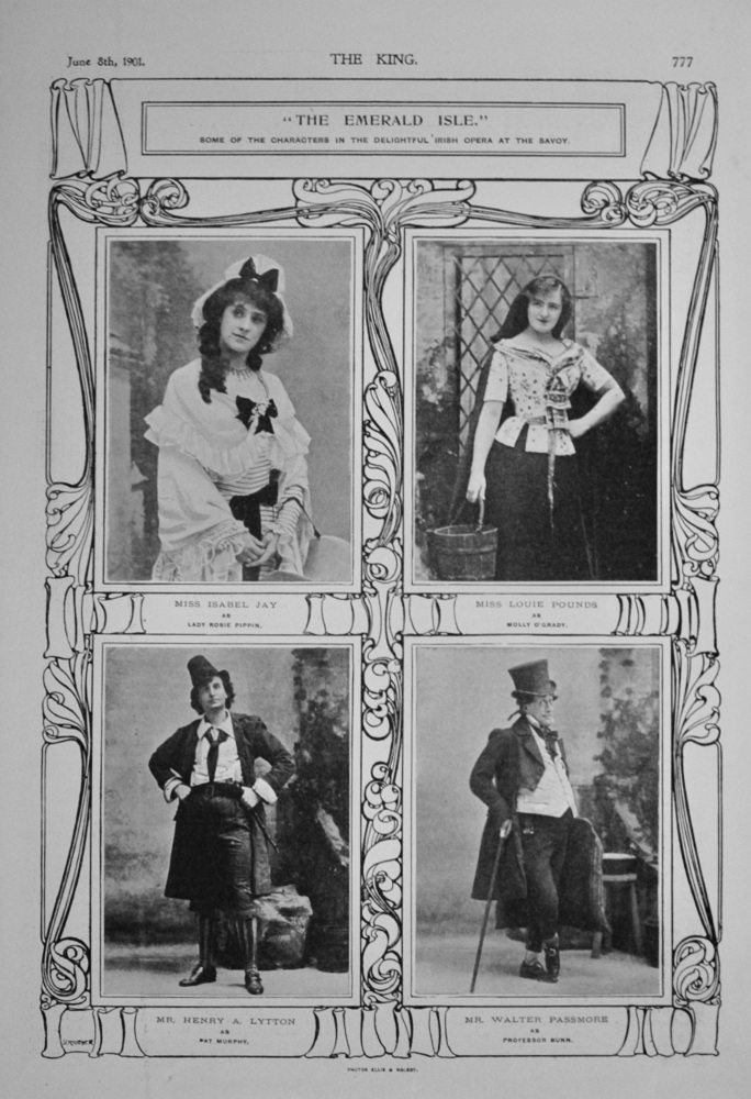 "The Emerald Isle" at the Savoy - 1901