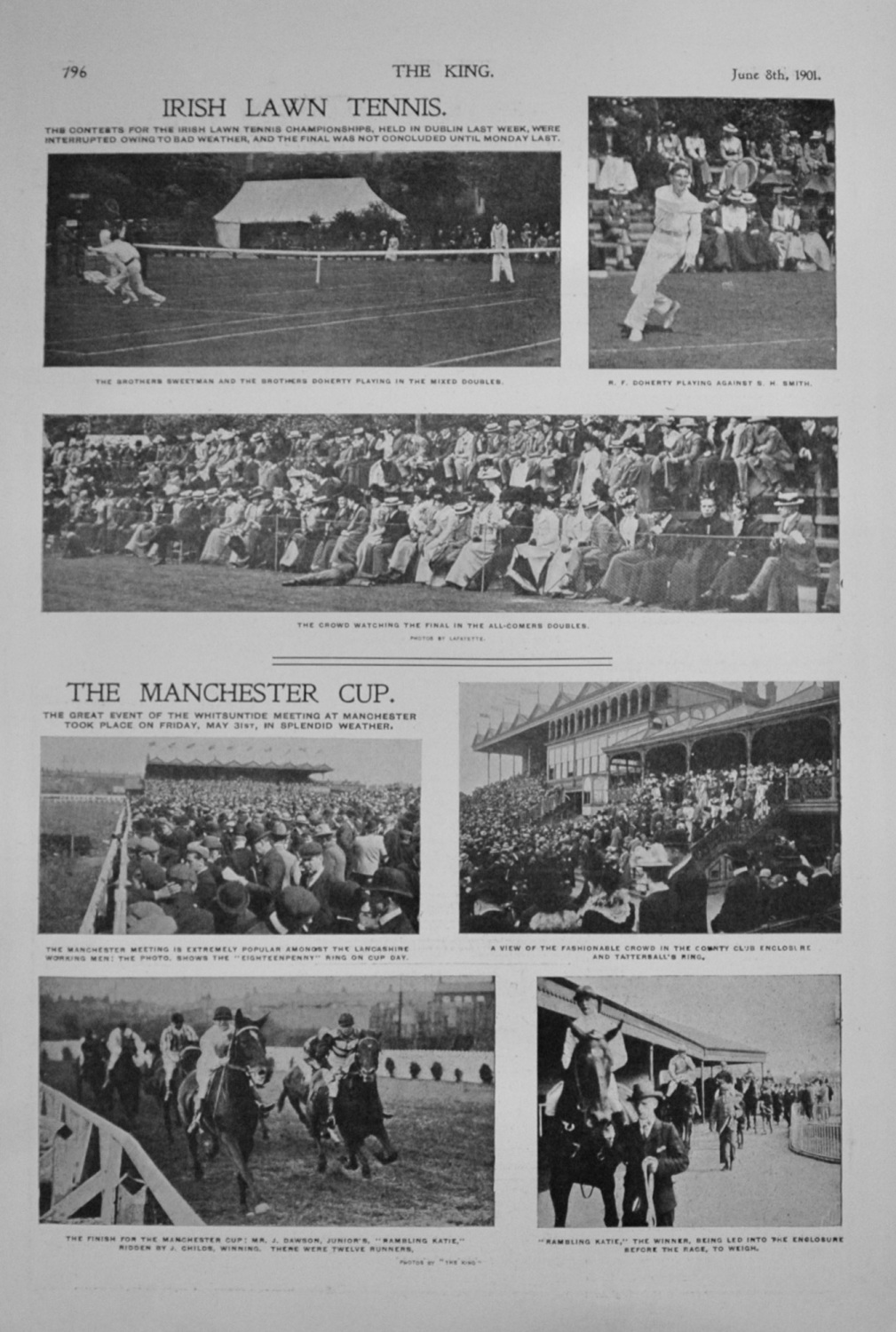 Irish Lawn Tennis - 1901