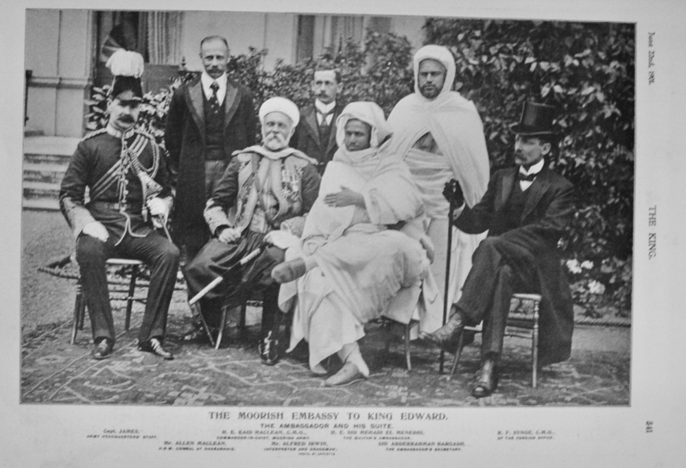 The Moorish Embassy to King Edward - 1901