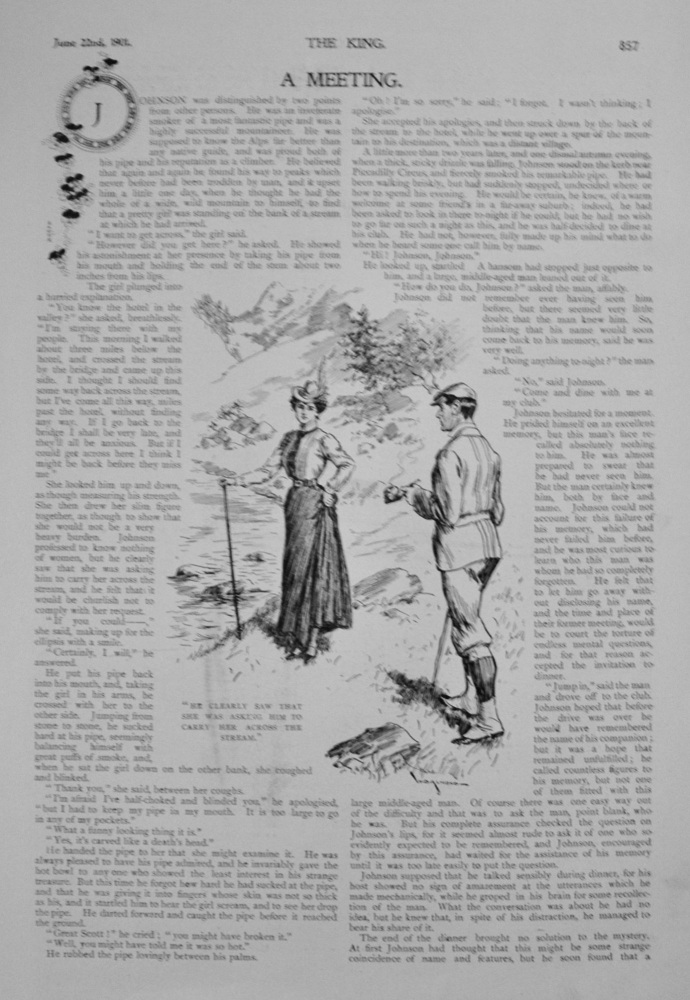 Story - "A Meeting" by Kathleen Ware