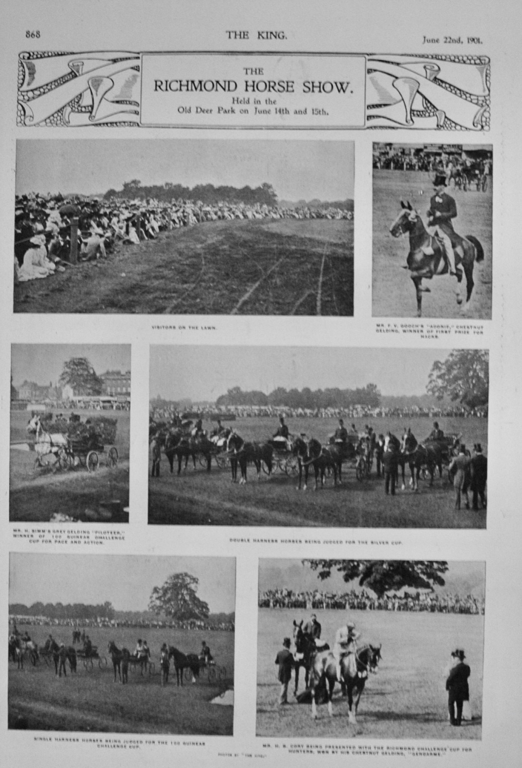 The Richmond Horse Show - 1901