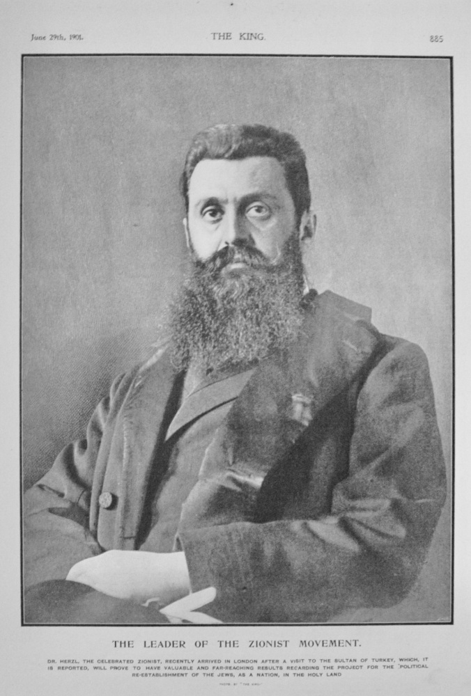 Dr Herzl - Zionist