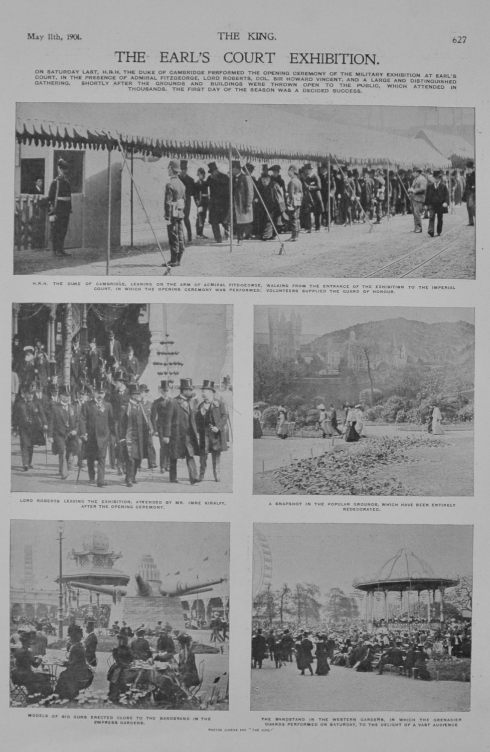 Military Exhibition at Earl's Court - 1901