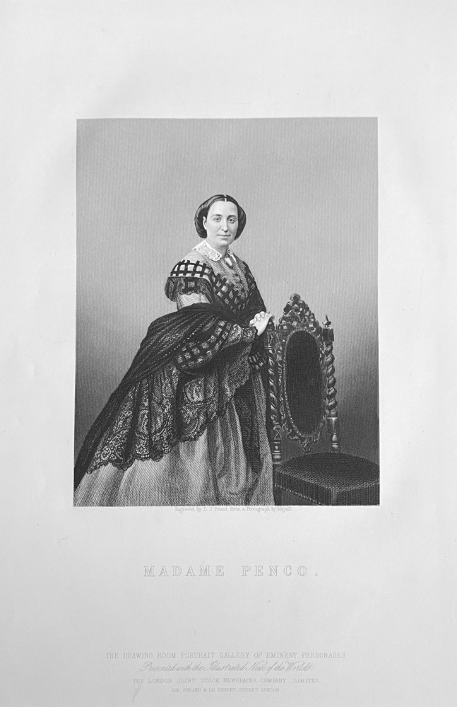 Madame Penco.  1860.
