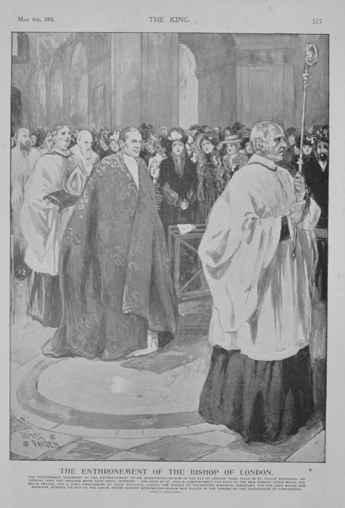 The Enthronement of the Bishop of London