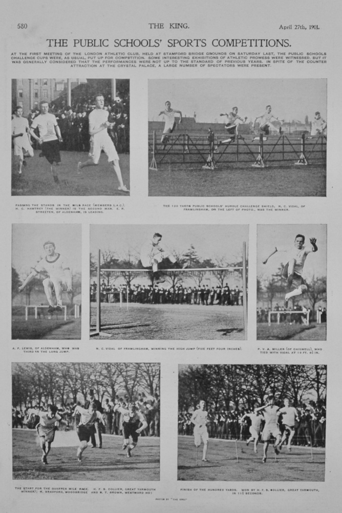 The Public Schools' Sports Competitions - 1901