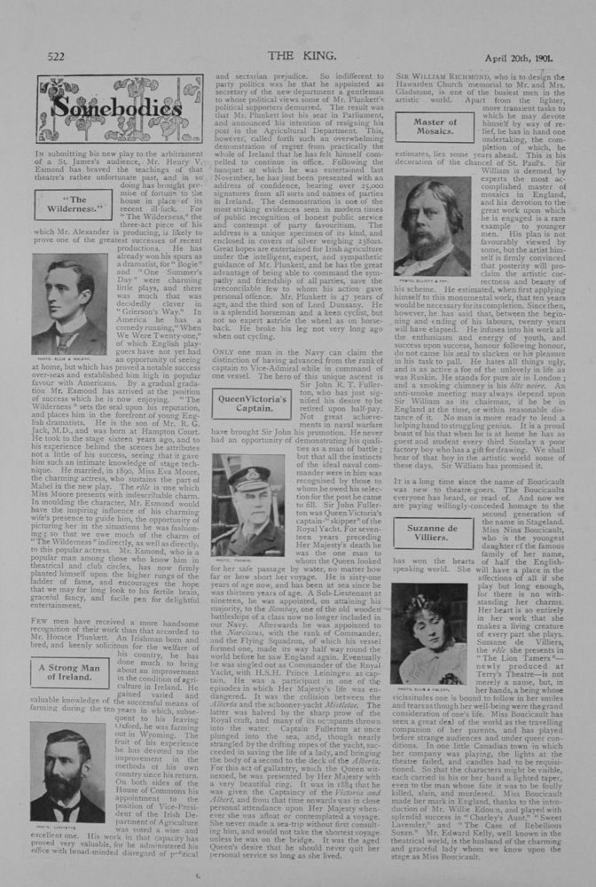 Famous Persons of the Day - Somebodies