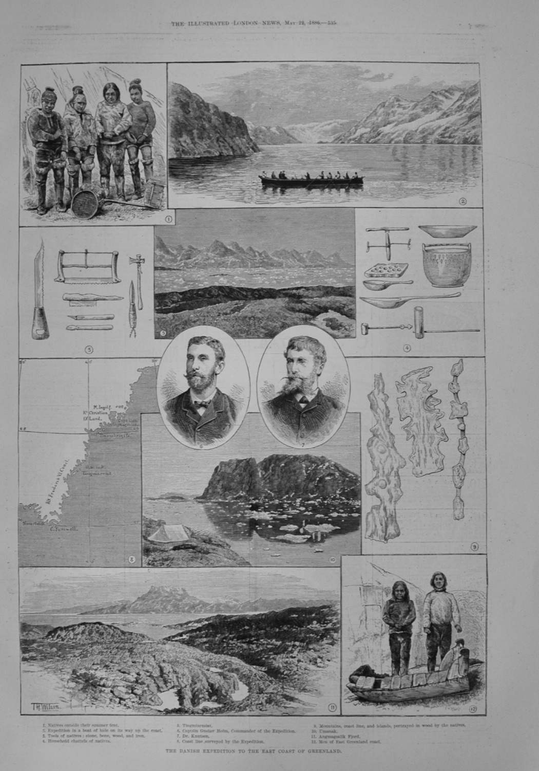 Expedition to East Greenland - 1886