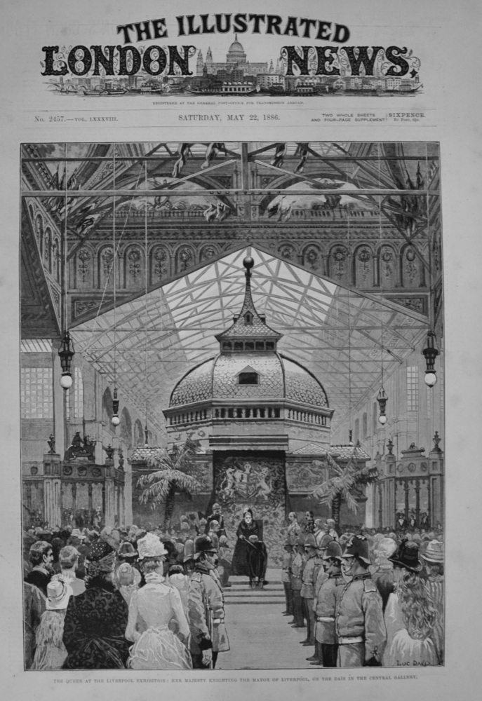 The Queen at the Liverpool Exhibition