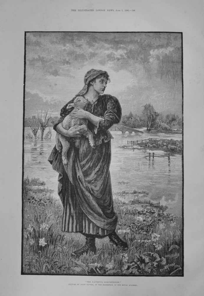"The Faithful Shepherdess" by Alice Havers