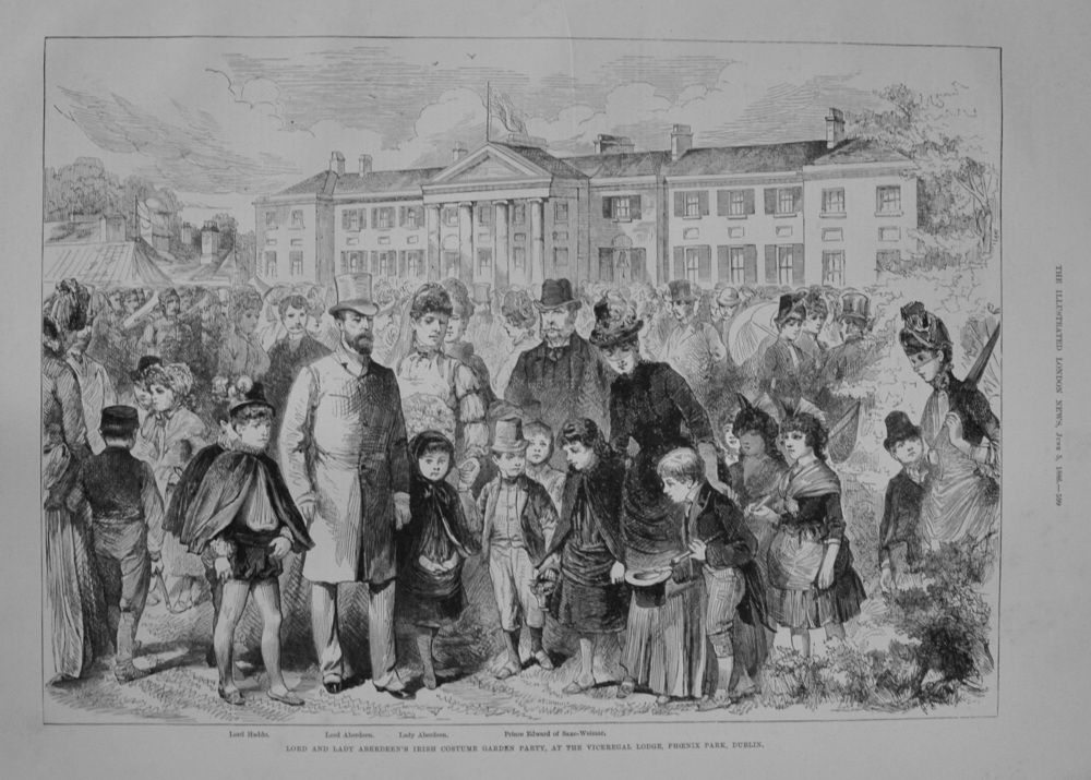 Lord and Lady Aberdeen's Irish Costume Garden Party