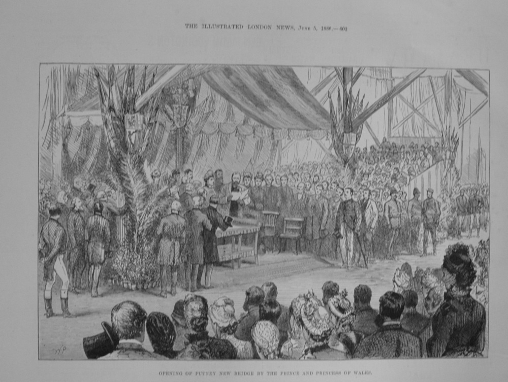 Opening of Putney New Bridge