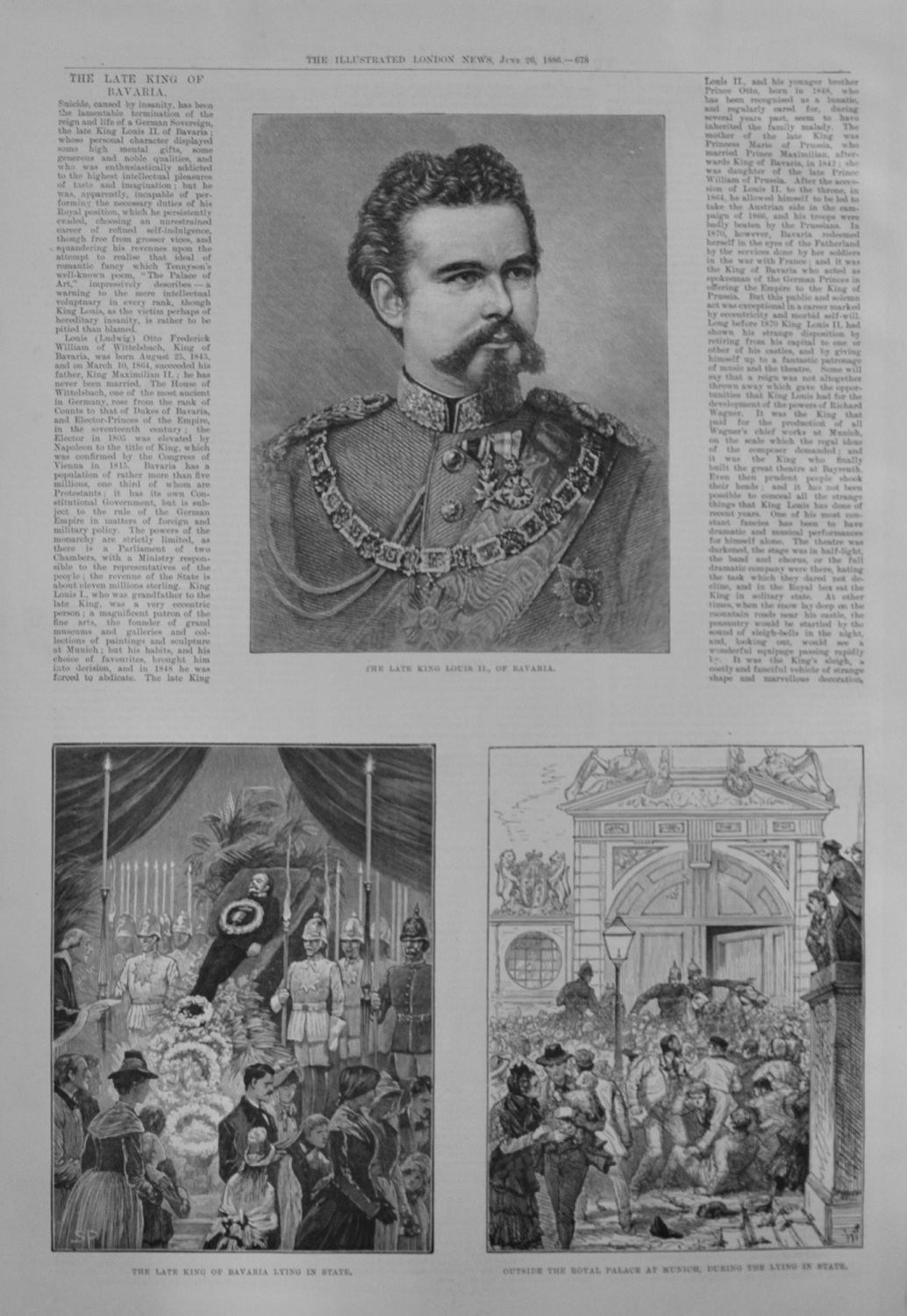 The late King of Bavaria