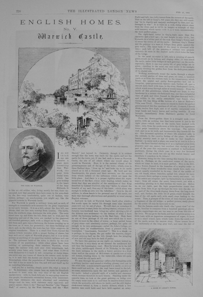 English Homes - Warwick Castle