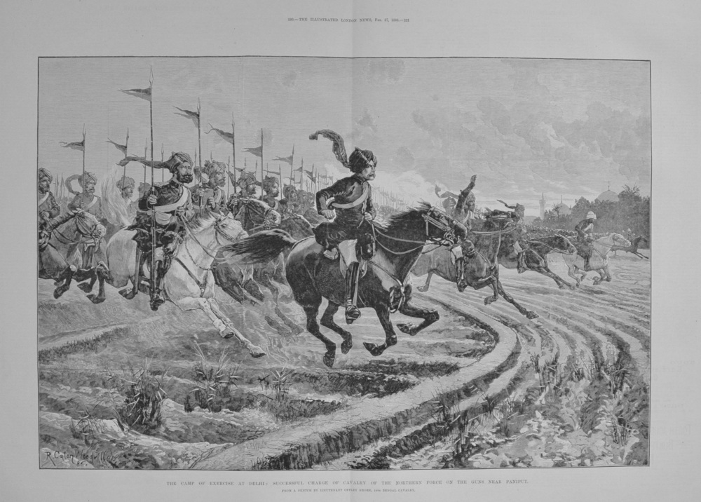 The Camp of Exercise at Delhi