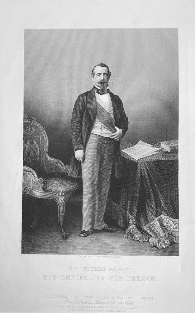His Imperial Majesty The Emperor of the French. 1860.